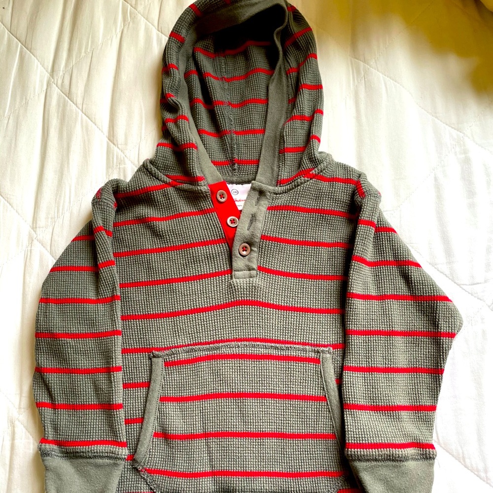 Hanna Andersson ribbed hoodie